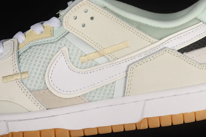 All Categories Nk SB Dunk Series Nk SB Dunk Low Low-top Skateboard Shoes Corporate Level Nk Dunk Svrap Light Blue Sea Glass Stitched Low-top Skateboard Shoes DB0500-100